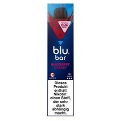 E-Zigarette BLU BAR Einweg Blueberry Cherry 18 mg