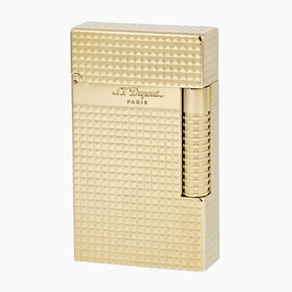 Cigarrenfeuerzeug Stein/Jet DUPONT L2 Le Grand Goldsmith Gold