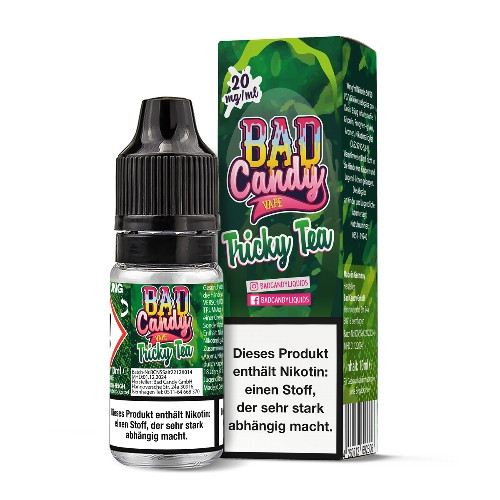 E-Liquid Nikotinsalz BAD CANDY Tricky Tea 20 mg