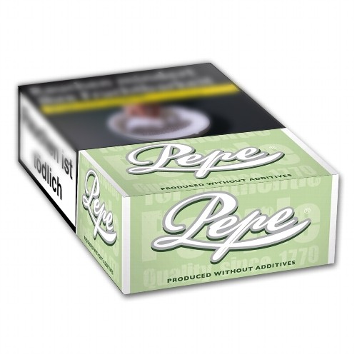 Pepe Zigaretten Easy Green Ohne Zusatze Filter 10x20 Tabak Borse24 De