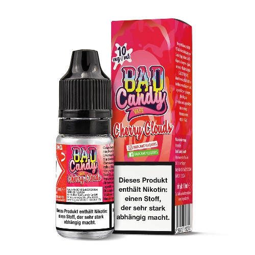 E-Liquid Nikotinsalz BAD CANDY Cherry Clouds 10 mg