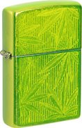 ZIPPO Lurid gelasert "Canabis Leaves" 60007214