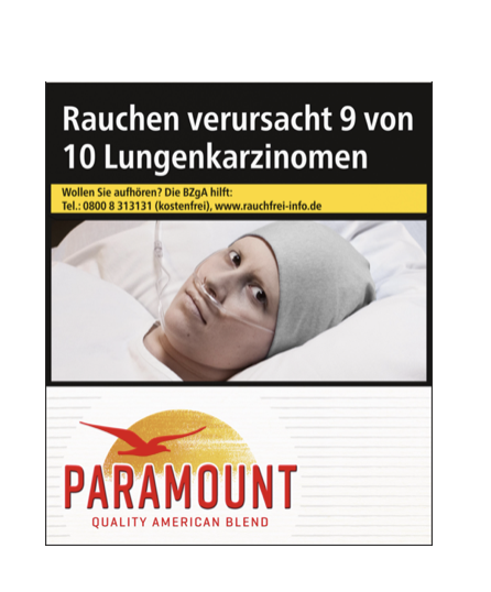 PARAMOUNT Red Zigaretten 18,90 Euro (3x60)