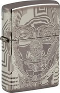 ZIPPO Black Ice Photo Image "Metal Head" 60007250