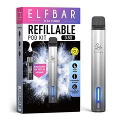 ELFBAR ELFA TURBO REFILL POD KIT BLACK