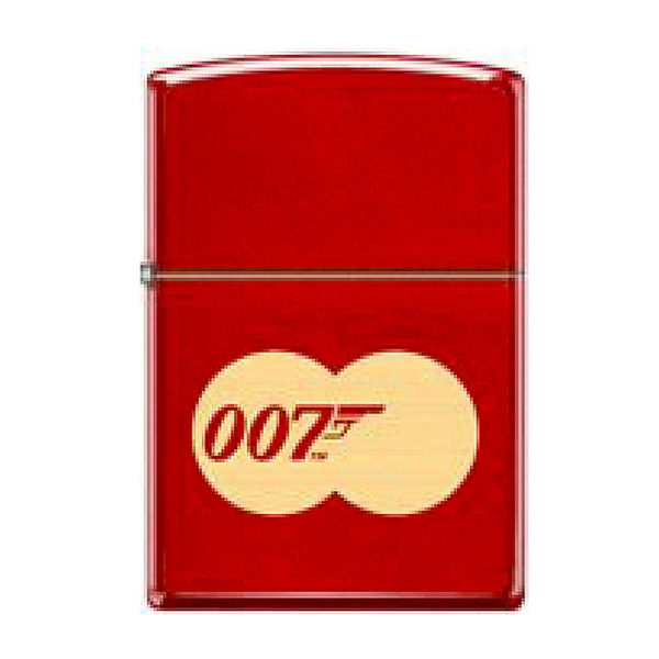 ZIPPO red metallic Bond Design 1 60007464