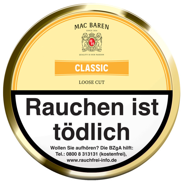 Pfeifentabak Mac Baren Classic 100 Gramm