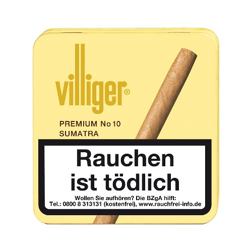 Villiger Premium No.10 Sumatra 20 Zigarillos