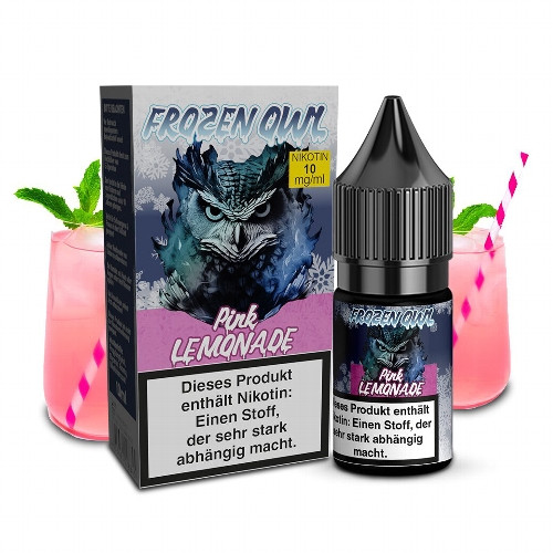 E-Liquid Nikotinsalz FROZEN OWL Pink Lemonade 10mg