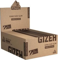 Display GIZEH UNBLEACHED KING SIZE SLIM 50 x 34