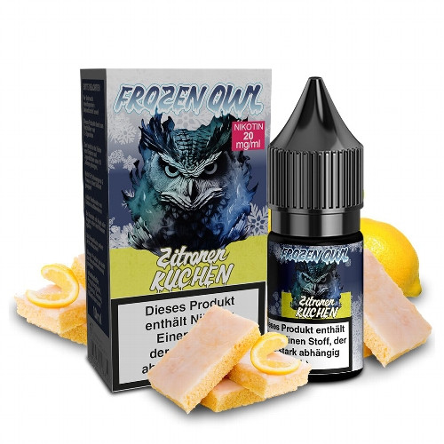 E-Liquid Nikotinsalz FROZEN OWL Zitronenkuchen 20mg