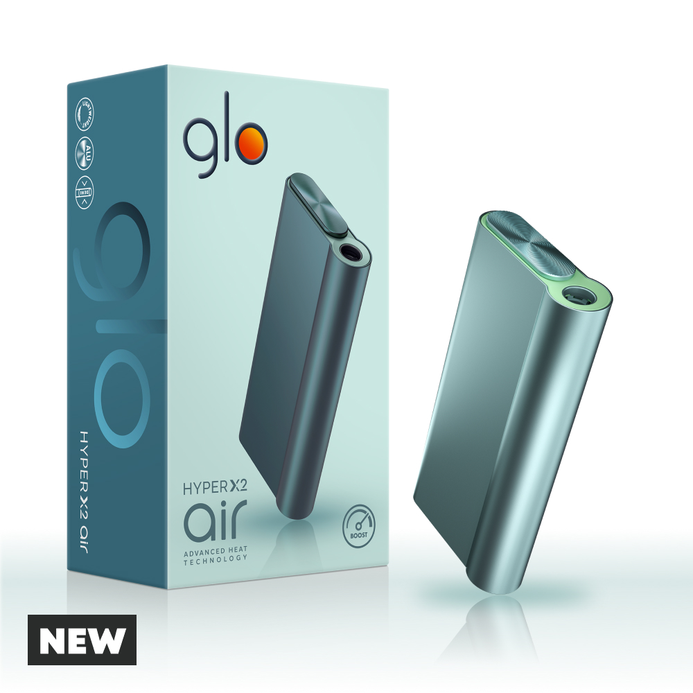 glo hyper X2 Air Device Kit Light Teal Online Kaufen Für nur 29,00 €  Tabak-Börse24