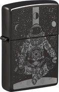 ZIPPO Ebony gelasert "Astronaut in Space" 60007045