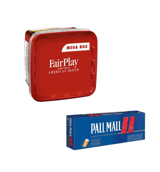 1x FairPlay Mega Box + 1x PM Rot Hülsen