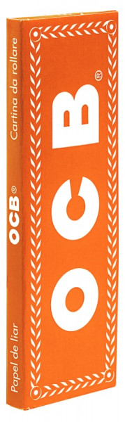 Einzeln Zigarettenpapier OCB Orange 1x50 Blatt