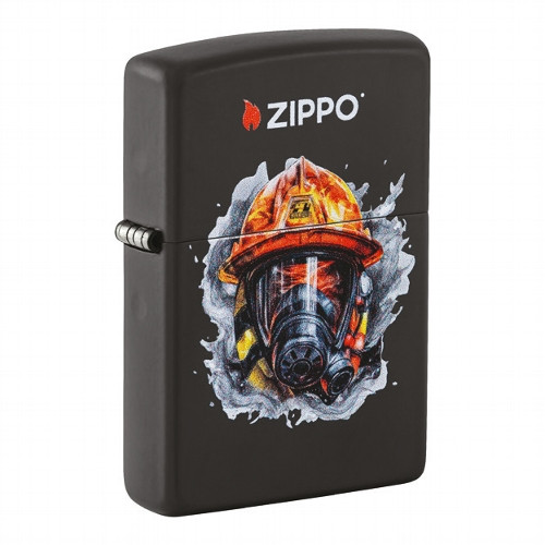 ZIPPO schwarz matt Firefighter 60007240