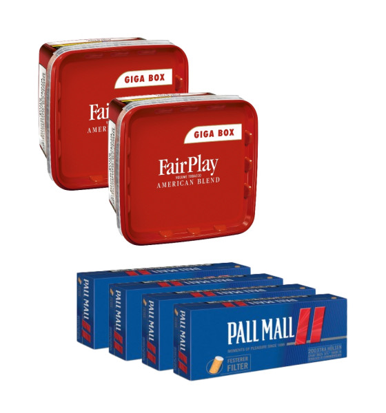 2x FairPlay Maxi Box + 4x PM Rot Hülsen