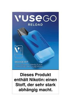 VUSE GO RELOAD DEVICE KIT BLUE