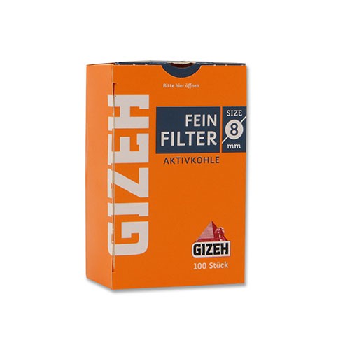 Zigarettenfilter Gizeh 1 Päckchen à 100 Kohlefilter Online Kaufen