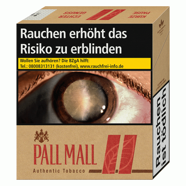 Pall Mall Zigaretten Authentic Red 10 €