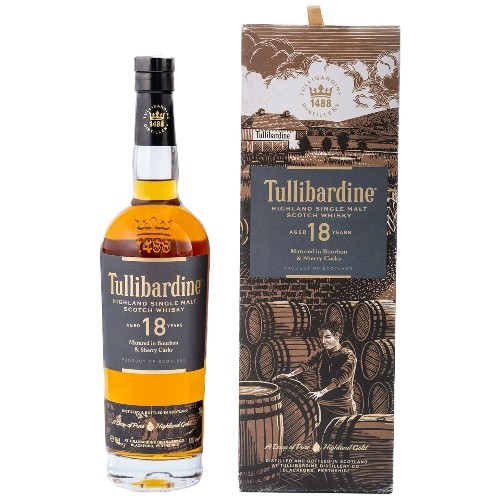 TULLIBARDINE 18 Jahre 43% Vol.