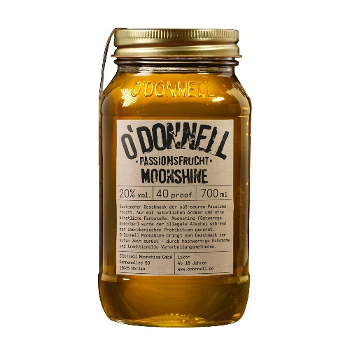 Likoer O'DONNELL MOONSHINE Passionsfrucht 20 % Vol.