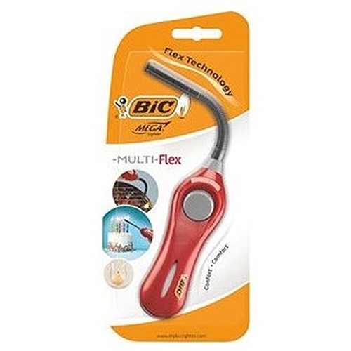 Einwegfeuerzeug Stab (6) Piezo BiC Megalighter Flex