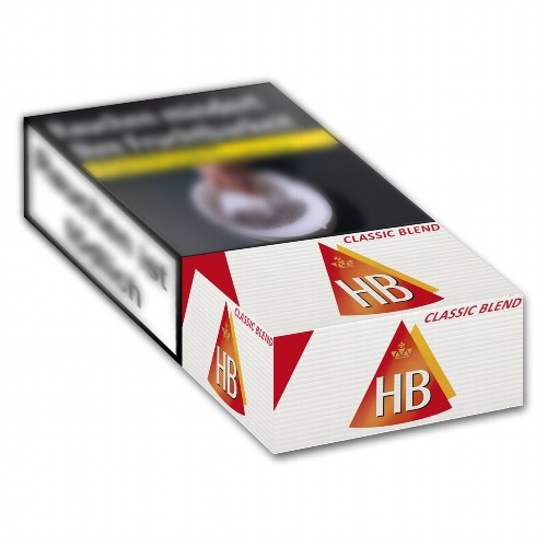 HB Classic Blend Zigaretten 100 Langformat Filter 10x20 | TABAK-BÖRSE24.de