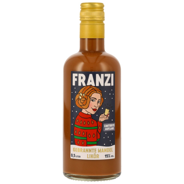 Likoer FRANZI Gebrannte Mandel 500 ml