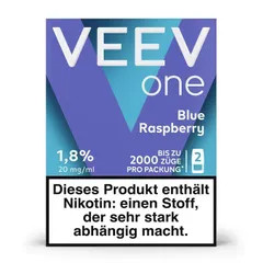 E-Shisha VEEV ONE PODS BLUE RASPBERRY