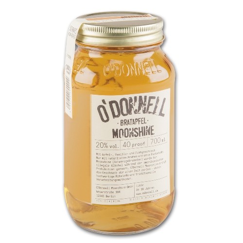 Likoer O'DONNELL MOONSHINE Bratapfel 20% Vol.