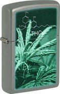 ZIPPO Sage color "THC Cannabis" 60007257