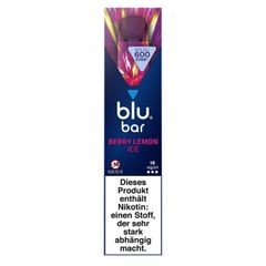 E-Zigarette BLU BAR Einweg Berry Lemon Ice 18 mg