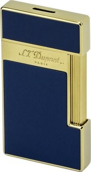 DUPONT Slimmy blau Lack/gold 028005 Jet