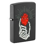 ZIPPO schwarz matt Unsterbliche Liebe 60007350